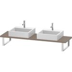 Duravit Konsole DURASTYLE 30mm Stärke, 2 Ausschnitte, 480 leinen