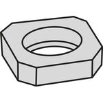 Wendeplatten-Unterlegscheibe ISO SSN 100312:GJ11 Brutto-G.4,22g Farbe Silber - VPE: 10