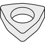 Wendeplatten-Unterlegscheibe ISO WNU 060308:GJ11 Bruttogewicht 3,44g PRAMET - VPE: 10