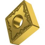 Drehwendeschneidplatte ISO CNMG 120404E-FM:T8315 D.5,16mm PVD beschichtet Gold - VPE: 10