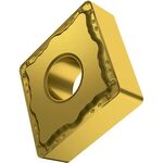 Drehwendeschneidplatte ISO CNMG 120408E-FF:T8315 D.5,16mm PVD beschichtet Gold - VPE: 10