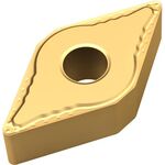 Drehwendeschneidplatte ISO DNMG 150604E-FF:T8315 D.5,16mm PVD beschichtet Gold - VPE: 10