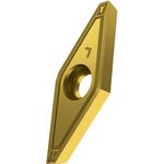 Drehwendeschneidplatte ISO VCGX 130300FR-FF2:T8315 D.3,4mm PVD beschichtet Gold - VPE: 10