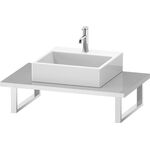 Duravit Konsole DURASTYLE 30mm Stärke 1 Ausschnitt 550 basalt matt