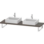 Duravit Konsole L-CUBE 45mm St. 2 Ausschn. 480 fla gr sdm