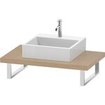 Duravit Konsole L-CUBE 45mm St. 1 Auss 550 mediterrane eiche