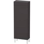 Duravit Halbhochschrank L-CUBE 500x243x1320mm A re graphit supermatt