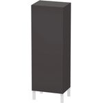 Duravit Halbhochschrank L-CUBE 500x363x1320mm A links graphit supermatt