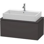 Duravit Konsolenunterschrank L-CUBE 400x920x477mm graphit supermatt