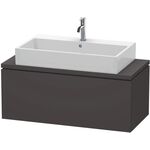 Duravit Konsolenunterschrank L-CUBE 400x1020x477mm graphit supermatt