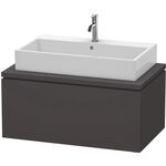 Duravit Konsolenunterschrank L-CUBE 400x920x547mm graphit supermatt