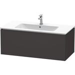 Duravit Waschtischunterbau L-CUBE 1020x481x400mm graphit supermatt