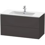 Duravit Waschtischunterbau L-CUBE 1020x481x550mm graphit supermatt
