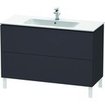Duravit Waschtischunterbau L-CUBE 1220x481x704mm graphit supermatt