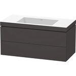 Duravit Waschtischunterbau L-CUBE m WT Vero Air 500x1000x480mm o HL gra sm