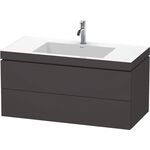 Duravit Waschtischunterbau L-CUBE m WT Vero Air 500x1000x480mm 1 HL gra sm