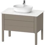Duravit Waschtischunterbau LUV 938x570mm f Kons freist Steingr sdm