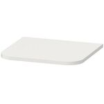 Duravit Abdeckplatte HAPPY D.2 PLUS 16x403x364mm nordic weiß seidenmatt