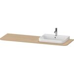 Duravit Konsolenplatte HAPPY D.2 PLUS 16x1600x550mmm m 1 Auss re medi eiche