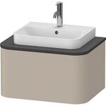 Duravit Konsolenunterschrank HAPPY D.2 P 354x650x480mm taupe seidenmatt