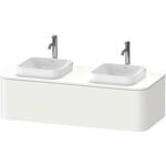 Duravit Konsolenunterschrank HAPPY D.2 P 354x1300x550mm f 2x Aufsatzbecken Happy