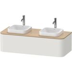 Duravit Konsolenunterschrank HAPPY D.2 P 354x1300x550mm f 2x Aufsatzbecken Happy