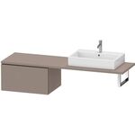 Duravit Konsolenunterschrank L-CUBE 400x720x547mm basalt matt