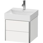 Duravit Waschtischunterbau XSQUARE 397x484x460mm 2 Schubk Steingr sdm
