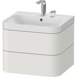 Duravit WTU HAPPY D.2 PLUS 575x490mm m UB 2 HL No weiß seidenmatt