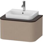 Duravit Konsolenunterschrank HAPPY D.2 P 354x650x480mm leinen