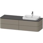 Duravit Konsolenunterschrank HAPPY D.2 P 408x1600x550mm f Aufsatzbecken Happy D.