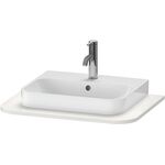 Duravit Konsolenplatte HAPPY D.2 PLUS 16x650x480mm m 1 Auss No weiß seidenmatt