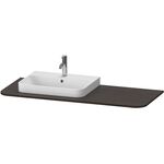 Duravit Konsolenplatte HAPPY D.2 PLUS 16x1300x550mmm m 1 Auss li NB gebürstet