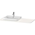 Duravit Konsolenplatte HAPPY D.2 PLUS 16x1300x550mmm m 1 Auss re we hochglanz