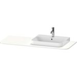 Duravit Konsolenplatte HAPPY D.2 PLUS 16x1300x550mmm m 1 Auss re we seidenmatt