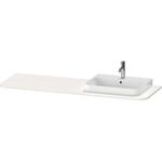 Duravit Konsolenplatte HAPPY D.2 PLUS 16x1600x550mmm m 1 Auss re we hochglanz