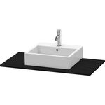 Duravit Konsole XSQUARE m Auschnitt 16x1000x550mm eiche schwarz