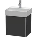 Duravit Waschtischunterbau XSQUARE 397x434x340mm Türansch re gra supermatt