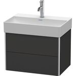 Duravit WTU COMPACT XSQUARE 397x584x390mm graphit supermatt