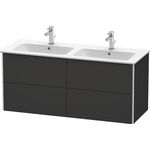 Duravit Waschtischunterbau XSQUARE 560x1280x478mm graphit supermatt
