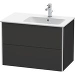 Duravit Waschtischunterbau XSQUARE 560x810x478mm Be re graphit supermatt