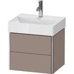 Duravit WTU COMPACT XSQUARE 397x484x390mm basalt matt