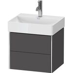 Duravit WTU COMPACT XSQUARE 397x484x390mm graphit matt