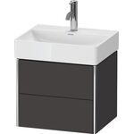 Duravit WTU COMPACT XSQUARE 397x484x390mm graphit supermatt