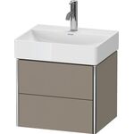Duravit WTU COMPACT XSQUARE 397x484x390mm steingrau seidenmatt