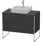 Duravit Waschtischunterbau XSQUARE 778x1000x548mm graphit supermatt