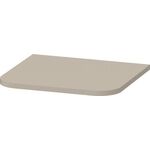 Duravit Abdeckplatte HAPPY D.2 PLUS 16x403x364mm taupe seidenmatt