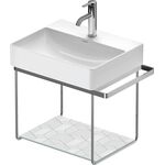 Duravit Metallkonsole DURASQUARE wandhängend, 565x381mm chrom