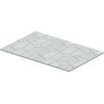 Duravit Glaseinleger DURASQUARE 470x310mm cubic line