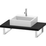 Duravit Konsole DURASTYLE 45mm St. 1 Ausschnitt 550 eiche schwarz